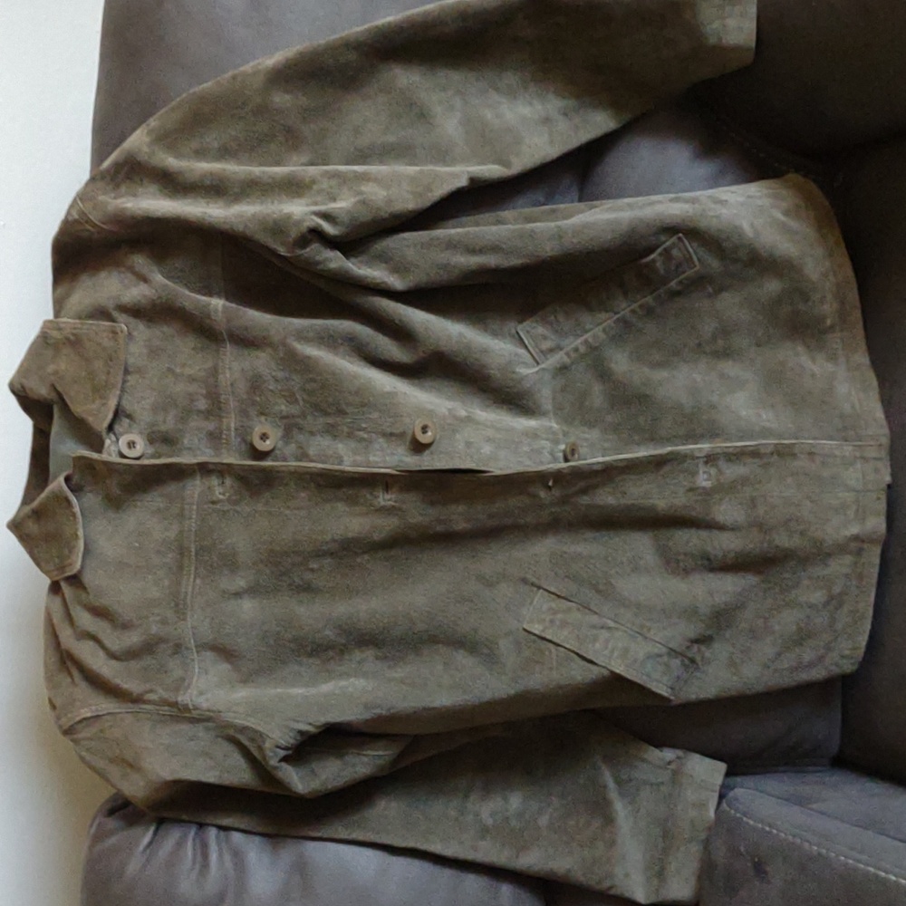 Coldwater Creek Genuine Suede Jacket